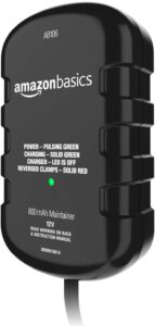 AmazonBasics Battery Charger 12 Volt 800mA