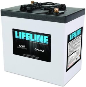 Lifeline Marine AGM Battery GPL-4CT